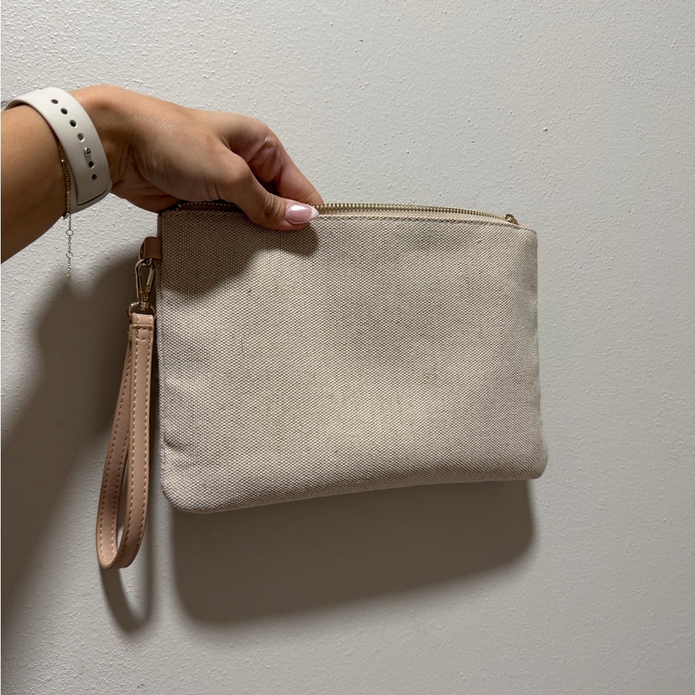 Transparent Beige Handbag - Picture 3 of 3